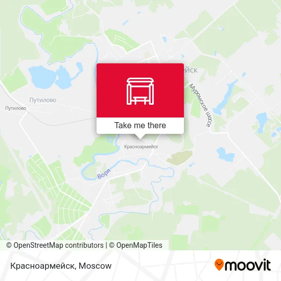 Красноармейск map
