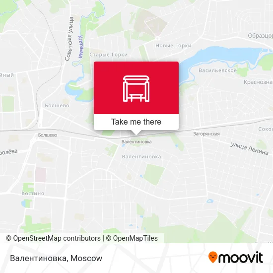 Валентиновка map