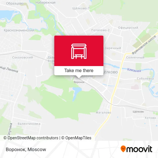 Воронок map