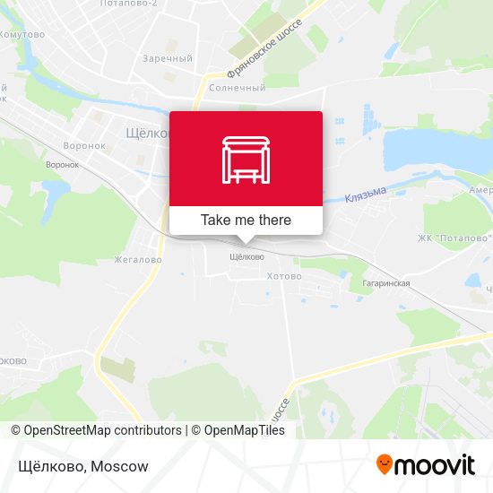 Щёлково map