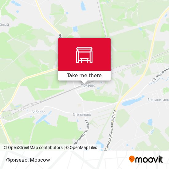 Фрязево map