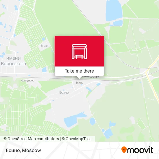 Есино map