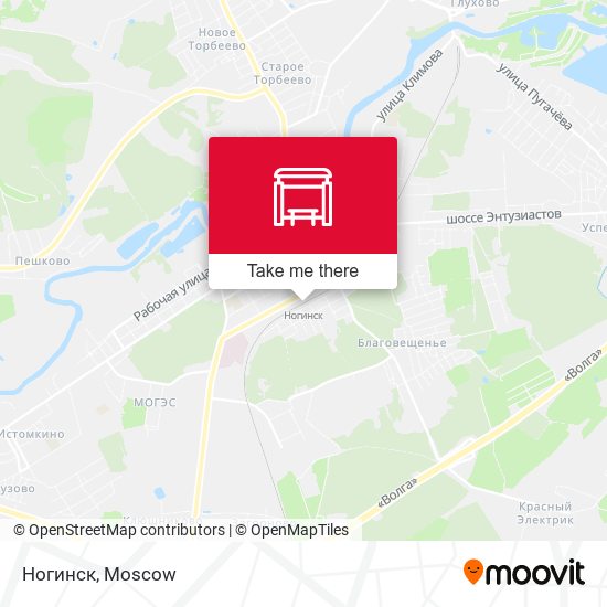 Ногинск map