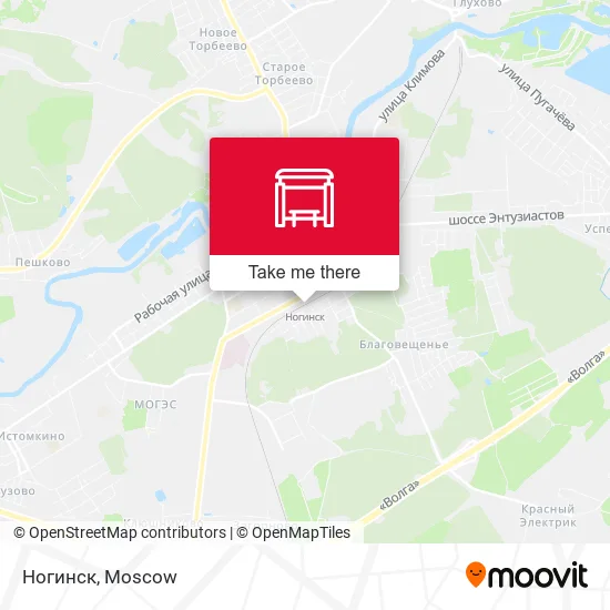 Ногинск map