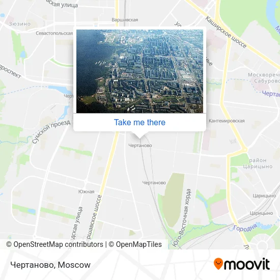 Чертаново map