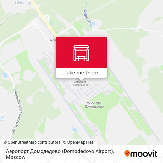 Аэропорт Домодедово (Domodedovo Airport) map