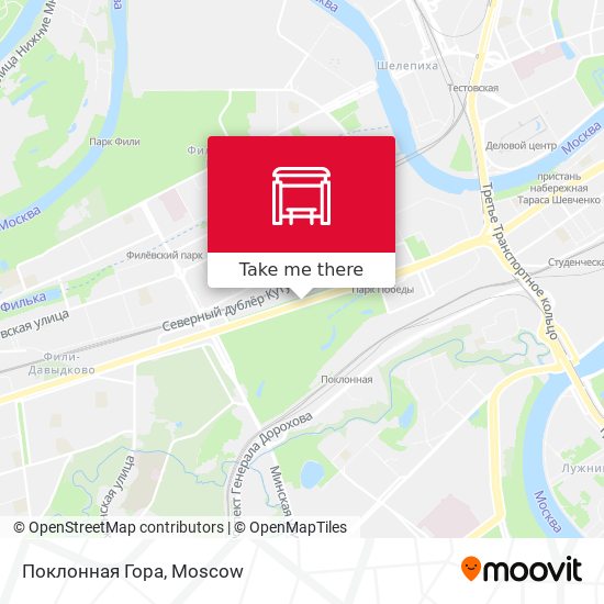 Поклонная Гора map