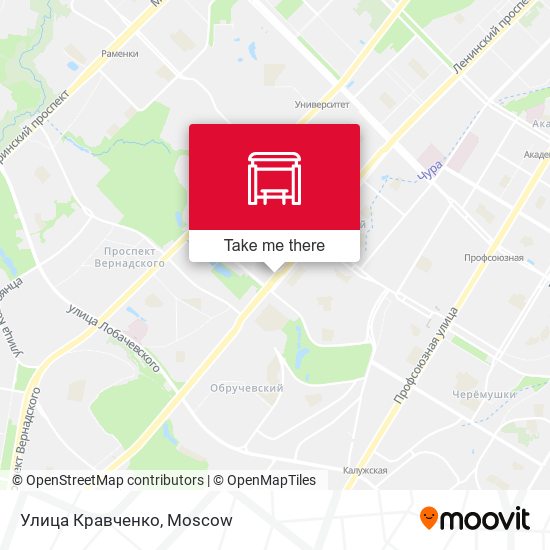 Улица Кравченко map