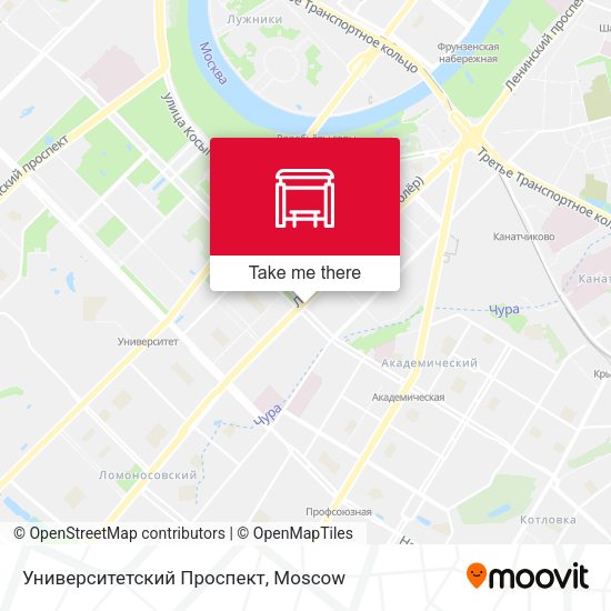 Университетский Проспект map