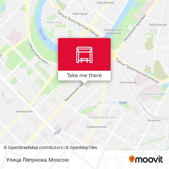 Улица Ляпунова map