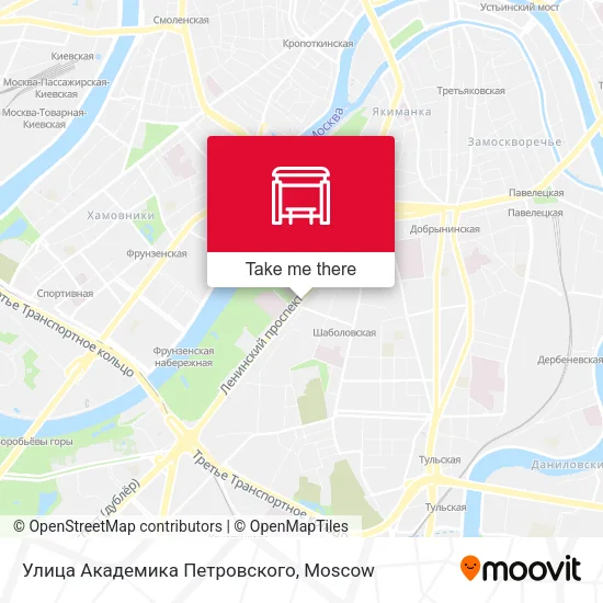 Улица Академика Петровского map