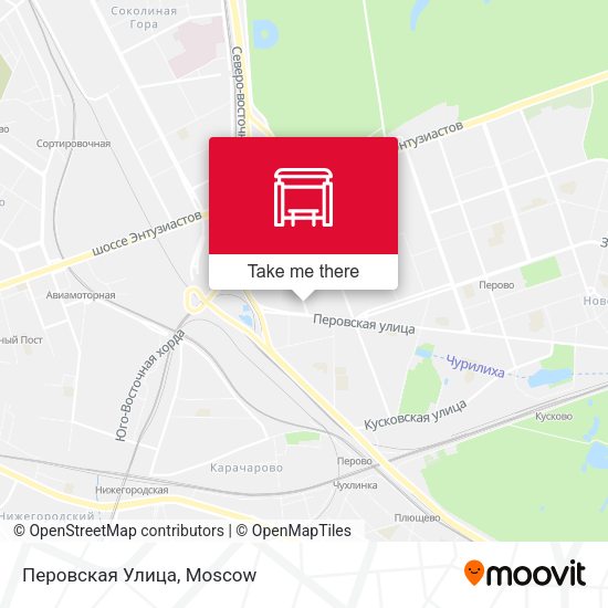 Перовская Улица map