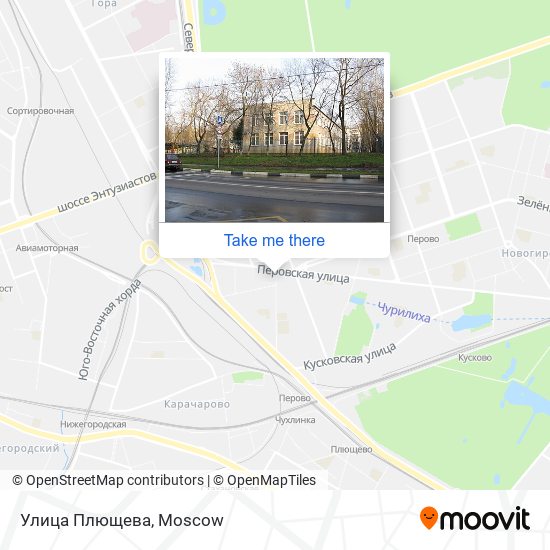 Улица Плющева map