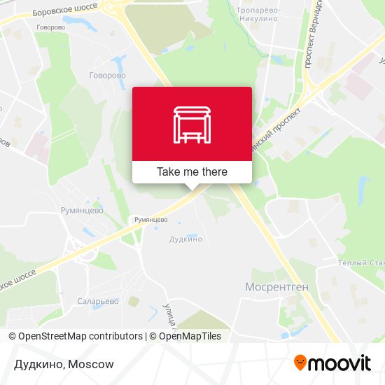Дудкино map