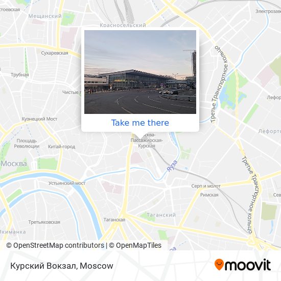 Курский Вокзал map