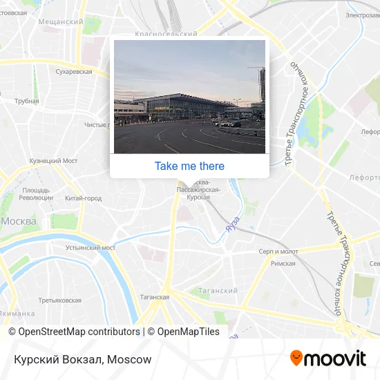 Курский Вокзал map
