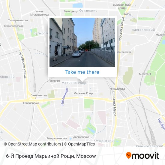 6-Й Проезд Марьиной Рощи map