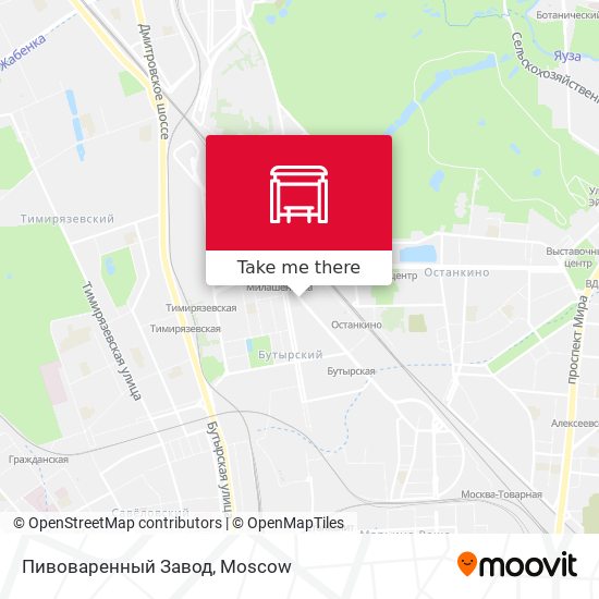 Пивоваренный Завод map