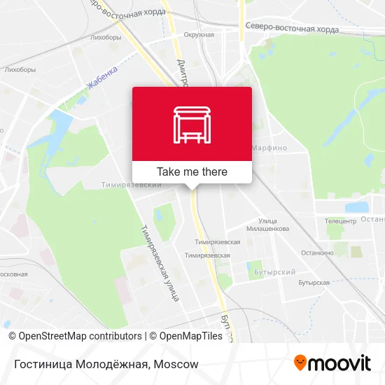 Гостиница Молодёжная map