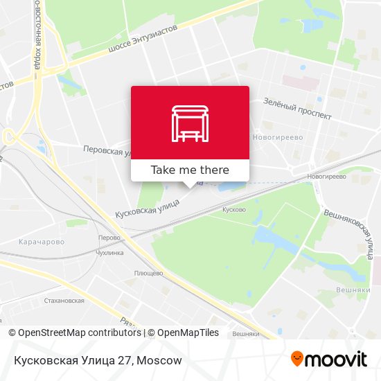 Кусковская Улица 27 map