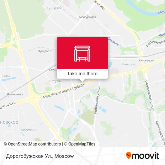 Дорогобужская Ул. map