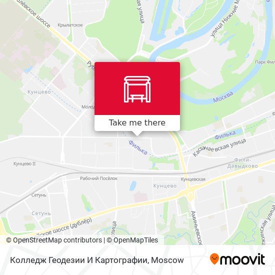 Колледж Геодезии И Картографии map