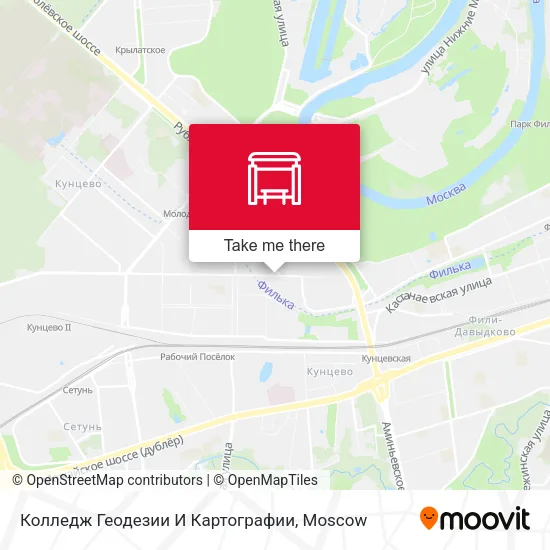 Колледж Геодезии И Картографии map