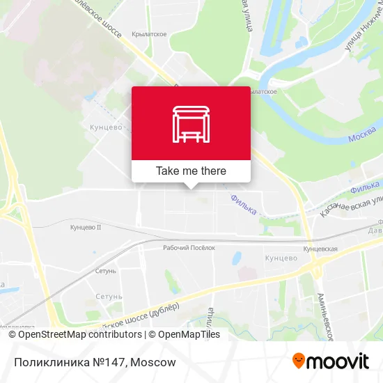 Поликлиника №147 map