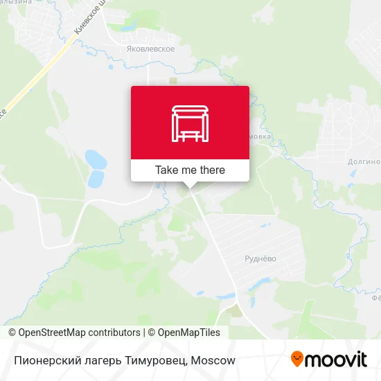 Пионерский лагерь Тимуровец map