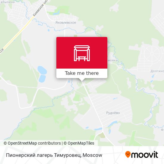 Пионерский лагерь Тимуровец map