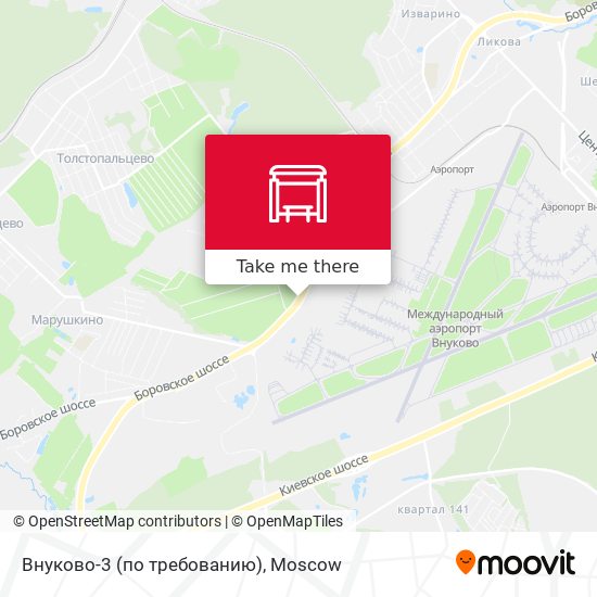 Внуково-3 (по требованию) map
