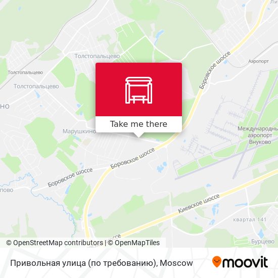 Привольная улица (по требованию) map