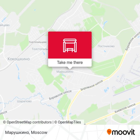 Марушкино map