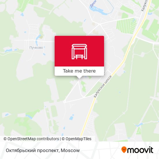 Октябрьский проспект map