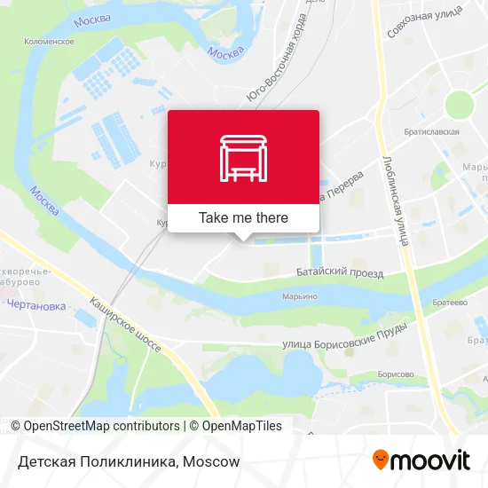 Детская Поликлиника map
