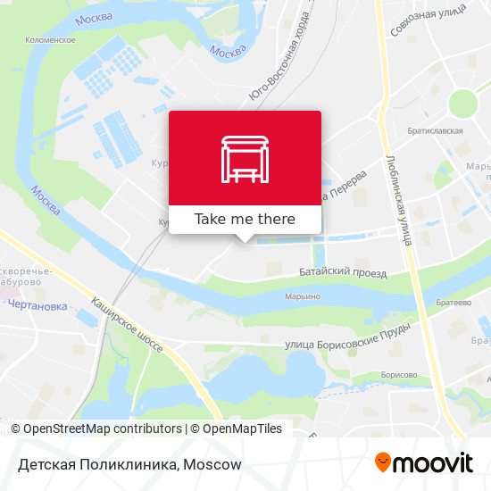 Детская Поликлиника map