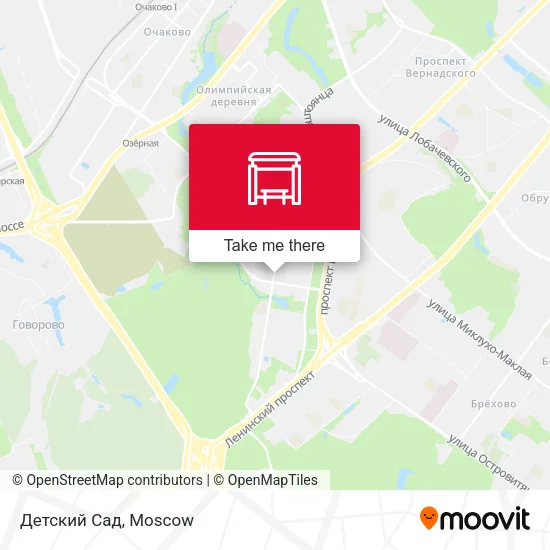 Детский Сад map
