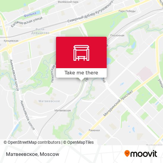 Матвеевское map