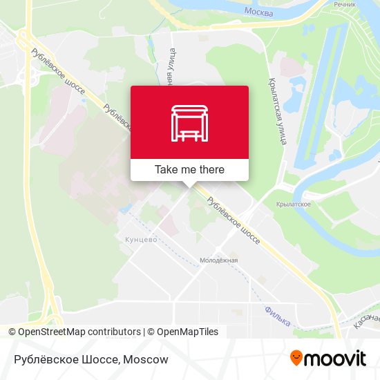 Рублёвское Шоссе map