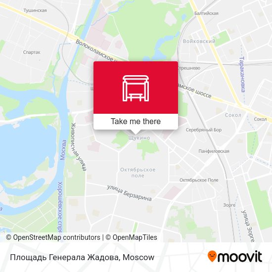 Площадь Генерала Жадова map