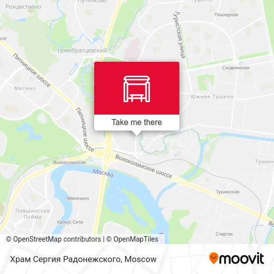 Храм Сергия Радонежского map