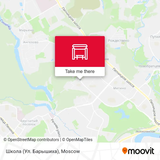 Школа (Ул. Барышиха) map