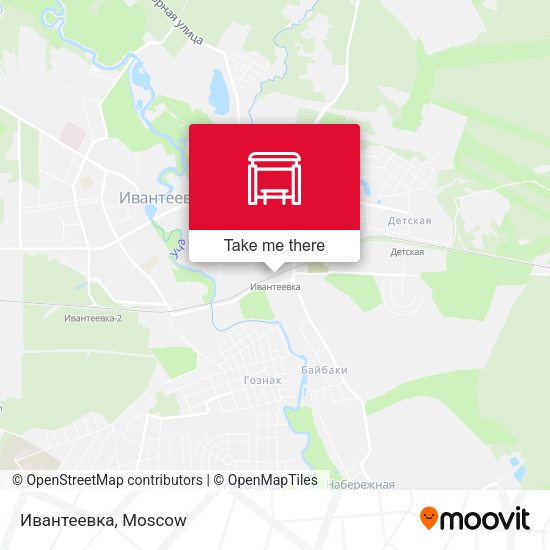 Ивантеевка map