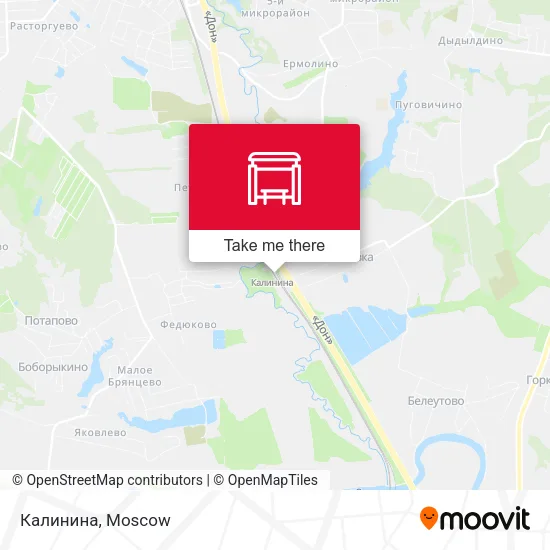 Калинина map