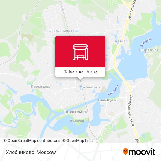 Хлебниково map
