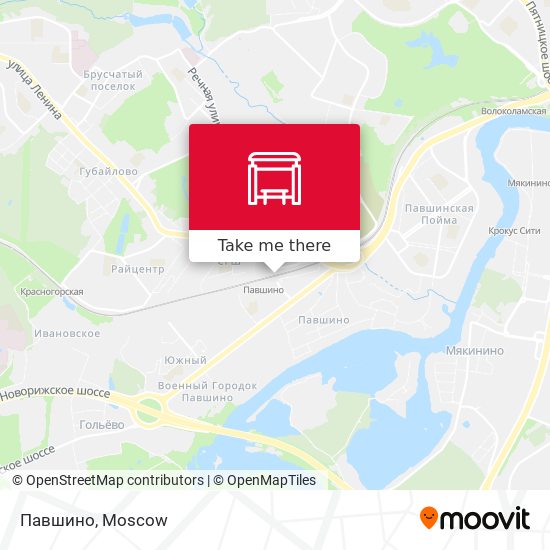 Павшино map