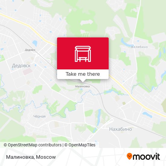 Малиновка map
