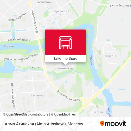 Алма-Атинская (Alma-Atinskaya) map