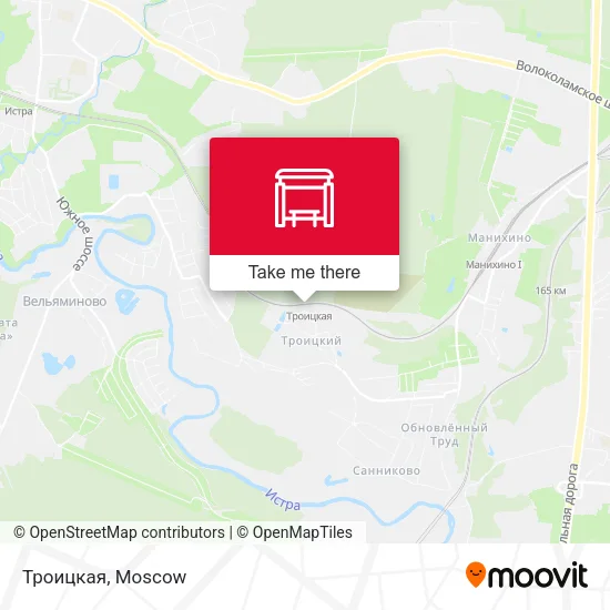 Троицкая map