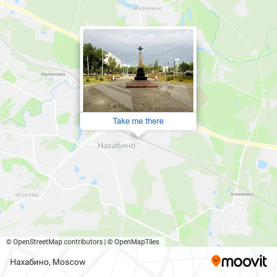 Нахабино map